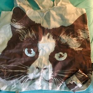 Lot 2 animal planet reusable collapsible bags cats